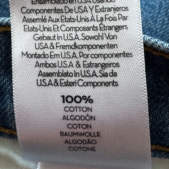 Mother - High-Waist Double Stack Ankle JEAN By Snacks Size 28 - Picture 16 of 16